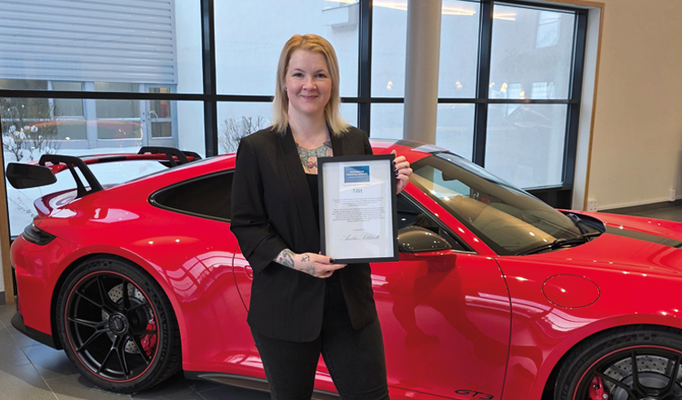 Anilia Sellstedt tilldelades nomineringen “Tillit”